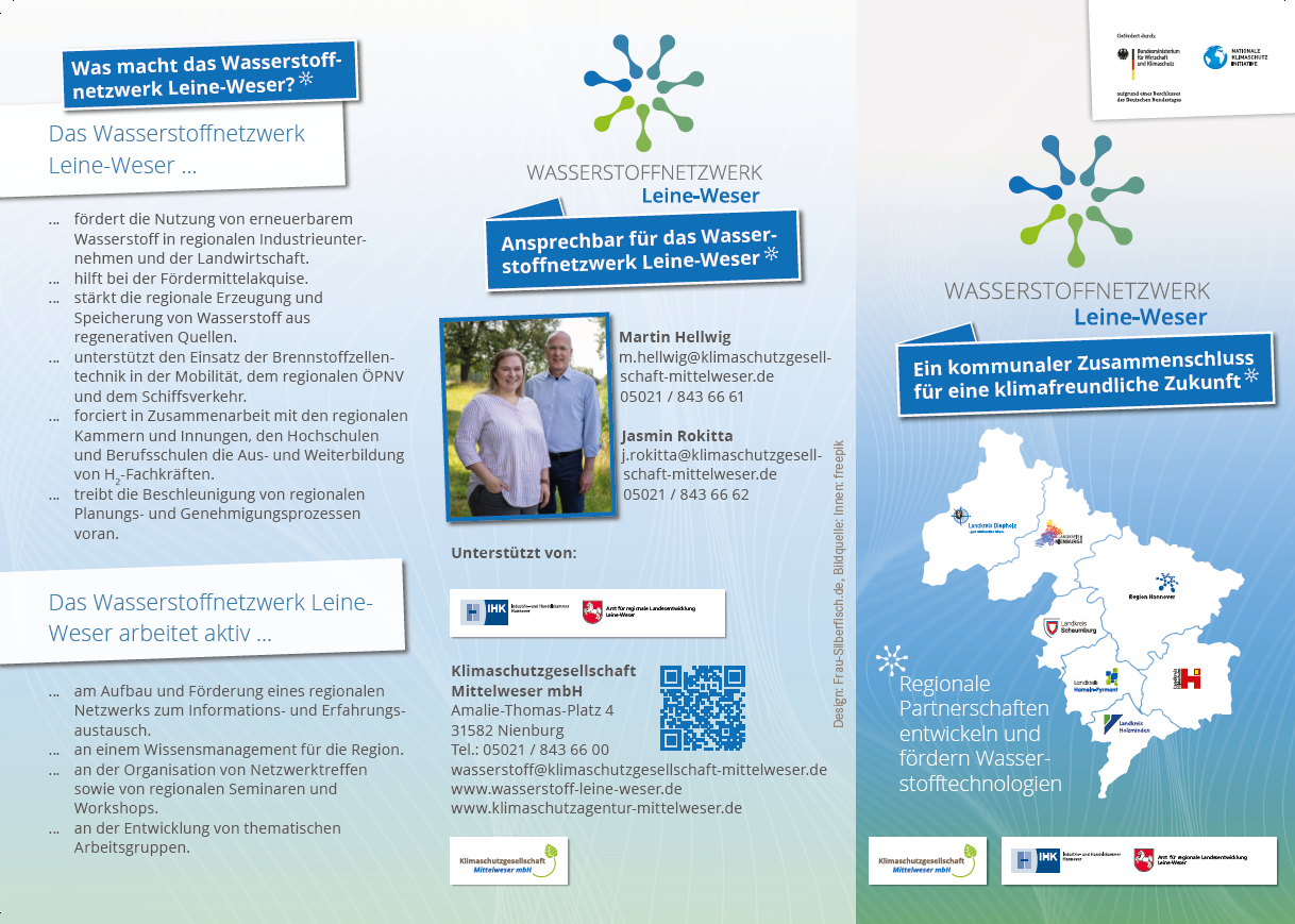 Wasserstoffnetzwerk Leine Weser Flyer Bild1